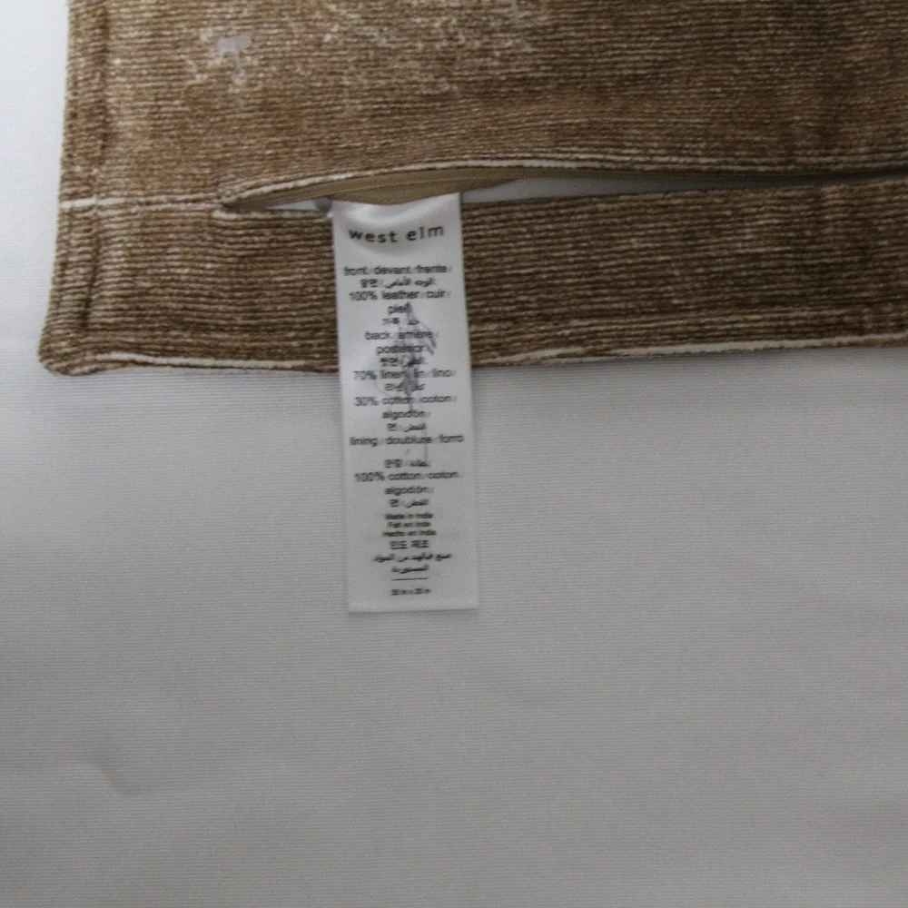 West Elm Textured Pillow Cover.